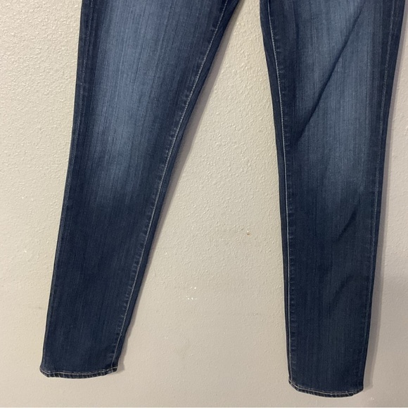 Adriano Goldschmied AG Jeans The Stilt Cigarette Leg Size 27 Dark Blue Women's - Picture 4 of 11
